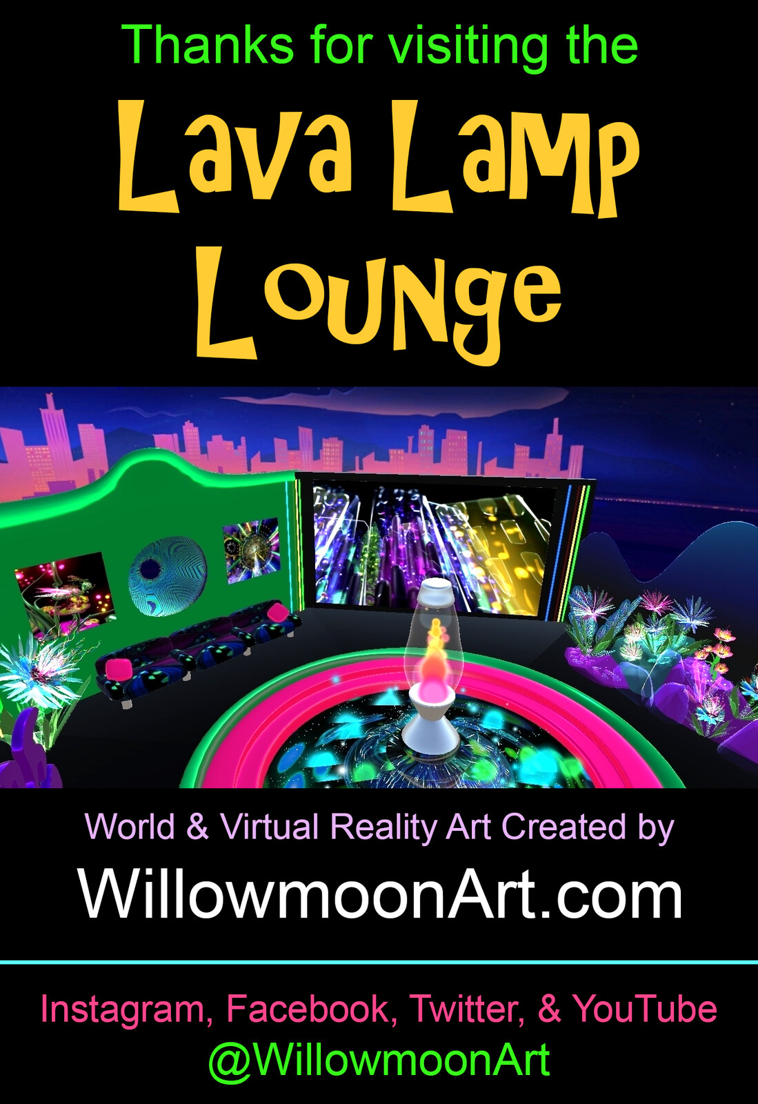 Lava Lamp Lounge poster