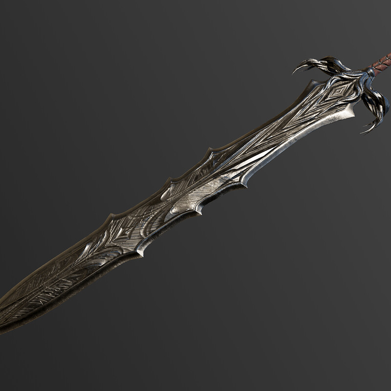 Fantasy sword doodle