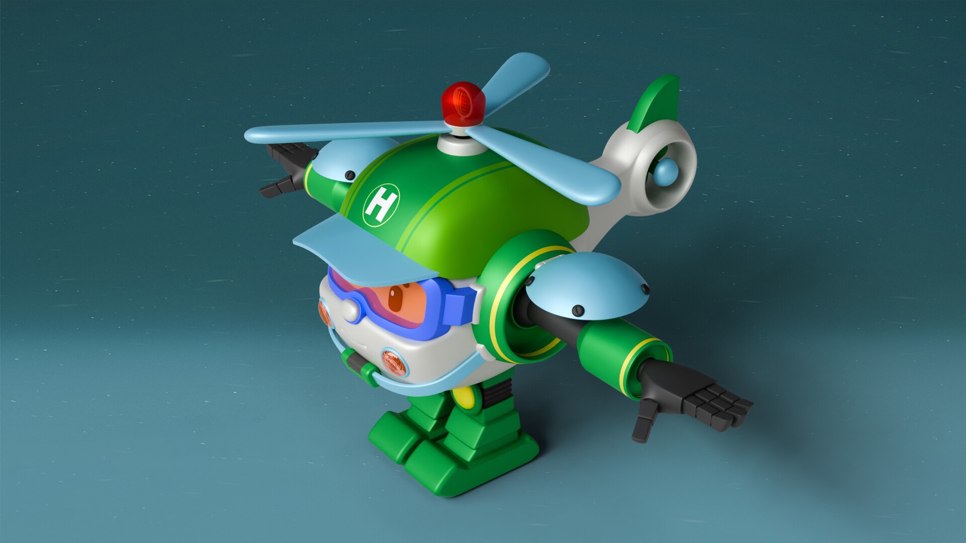 ArtStation HeliRobo_Car