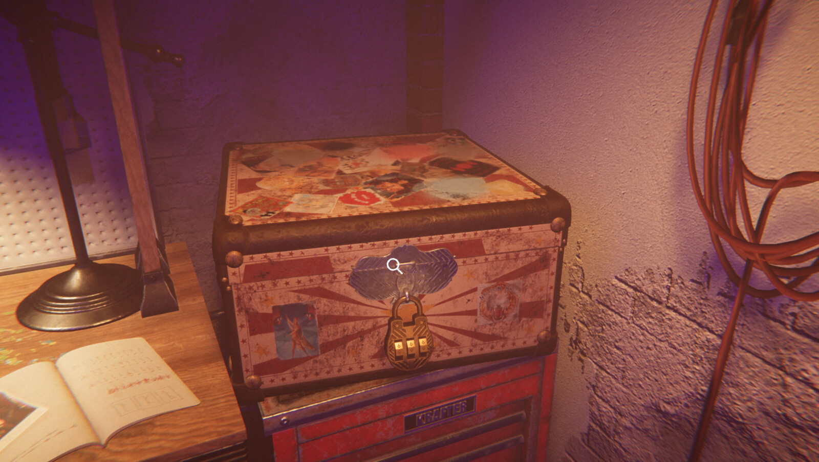 In Game Look of Puzzle Case