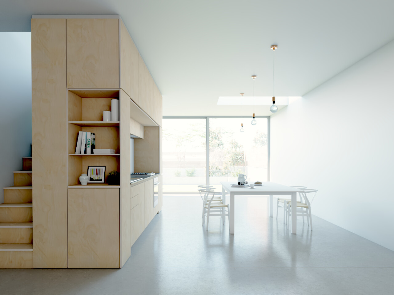 ArtStation - Kitchen Design 3D Render - Practice