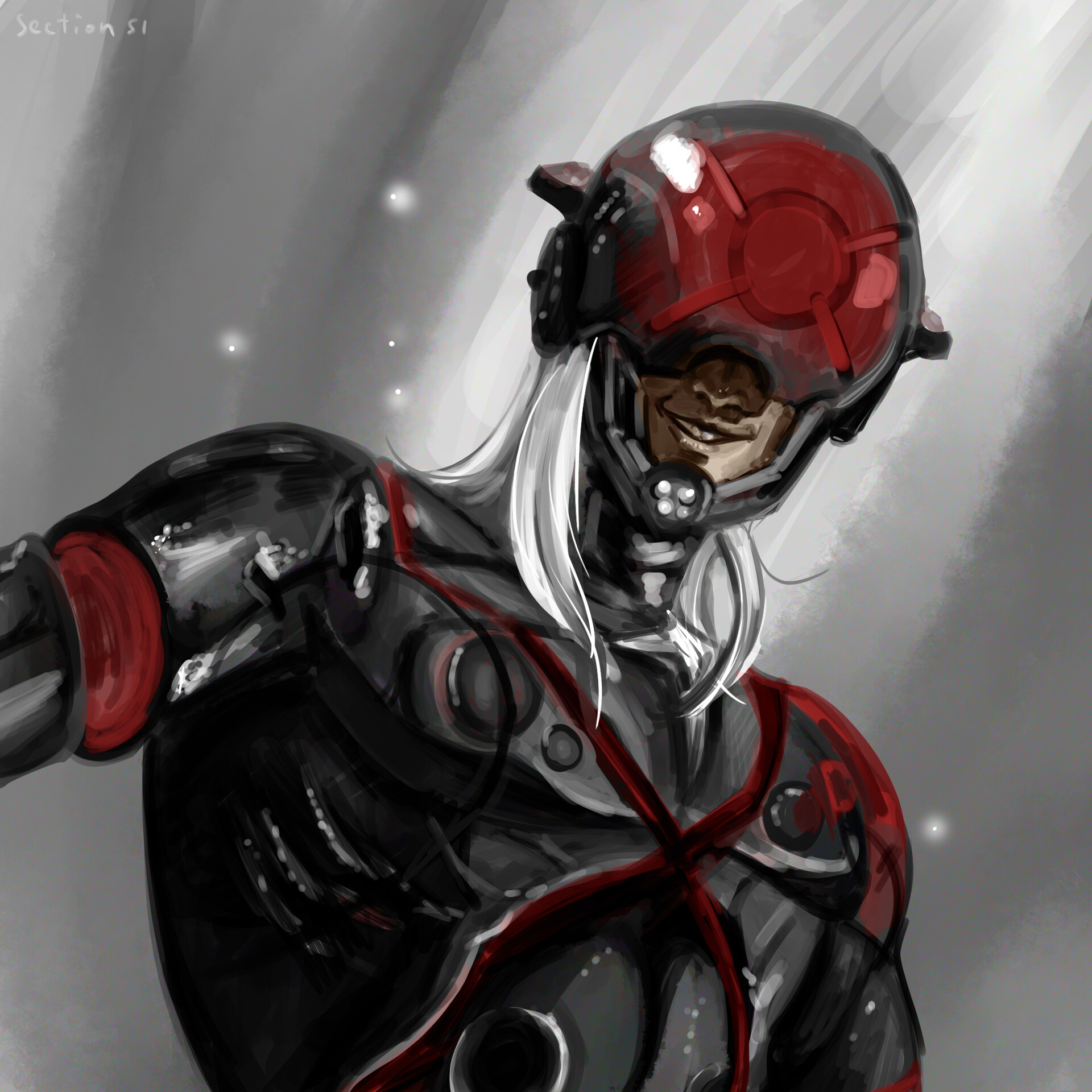 ArtStation - fanart Monsoon from MGR