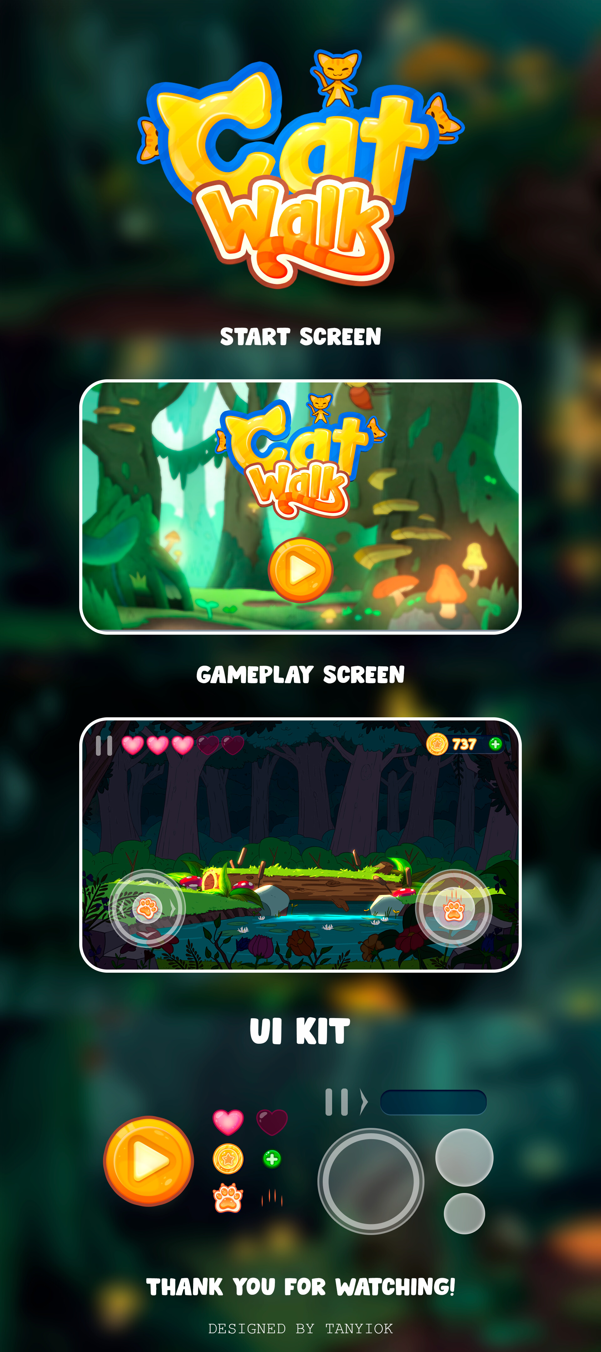 ArtStation - UX/UI DESIGN for casual mobile game