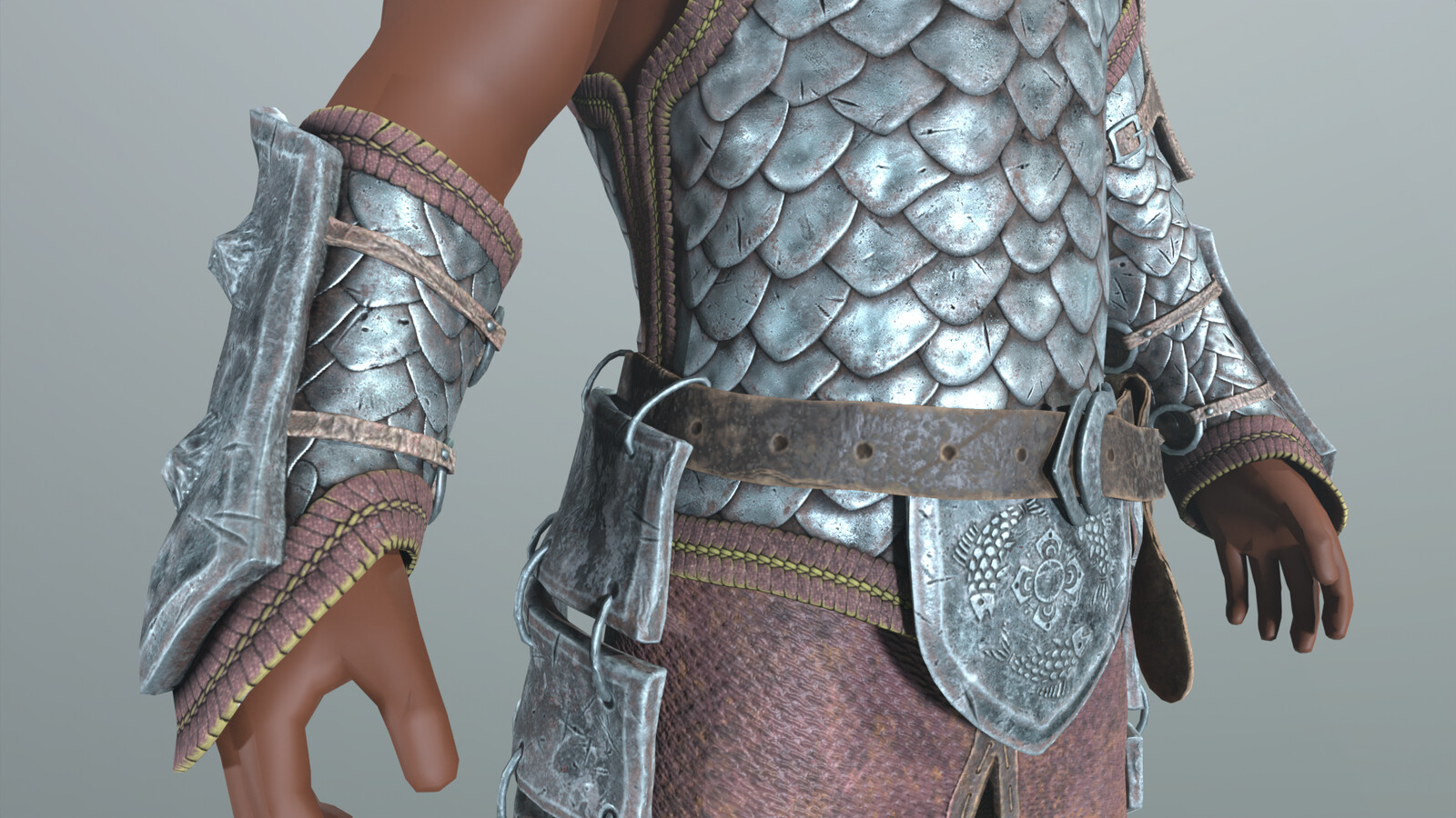 Mathy T IronScale Armor