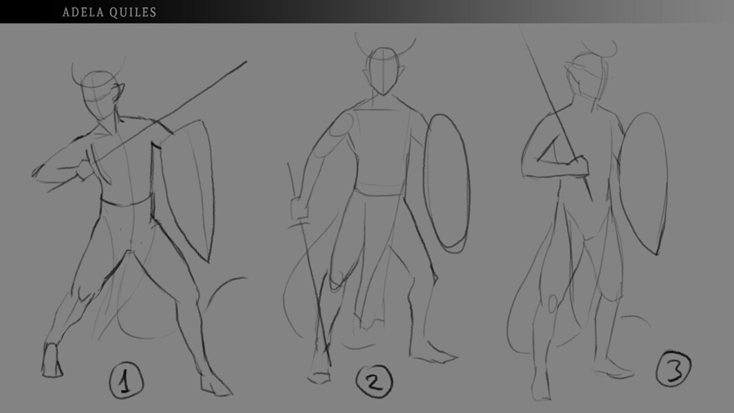 First sketches