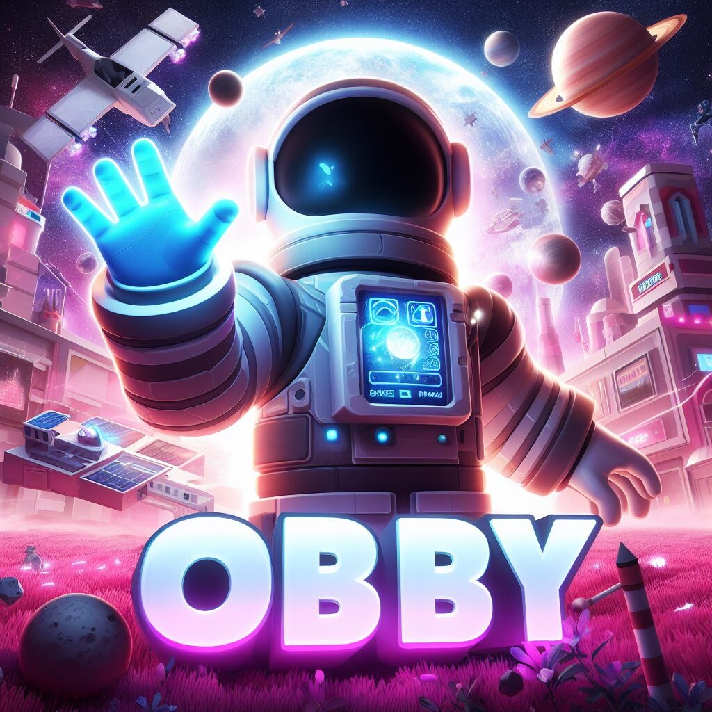 ArtStation - Space obby Game icon