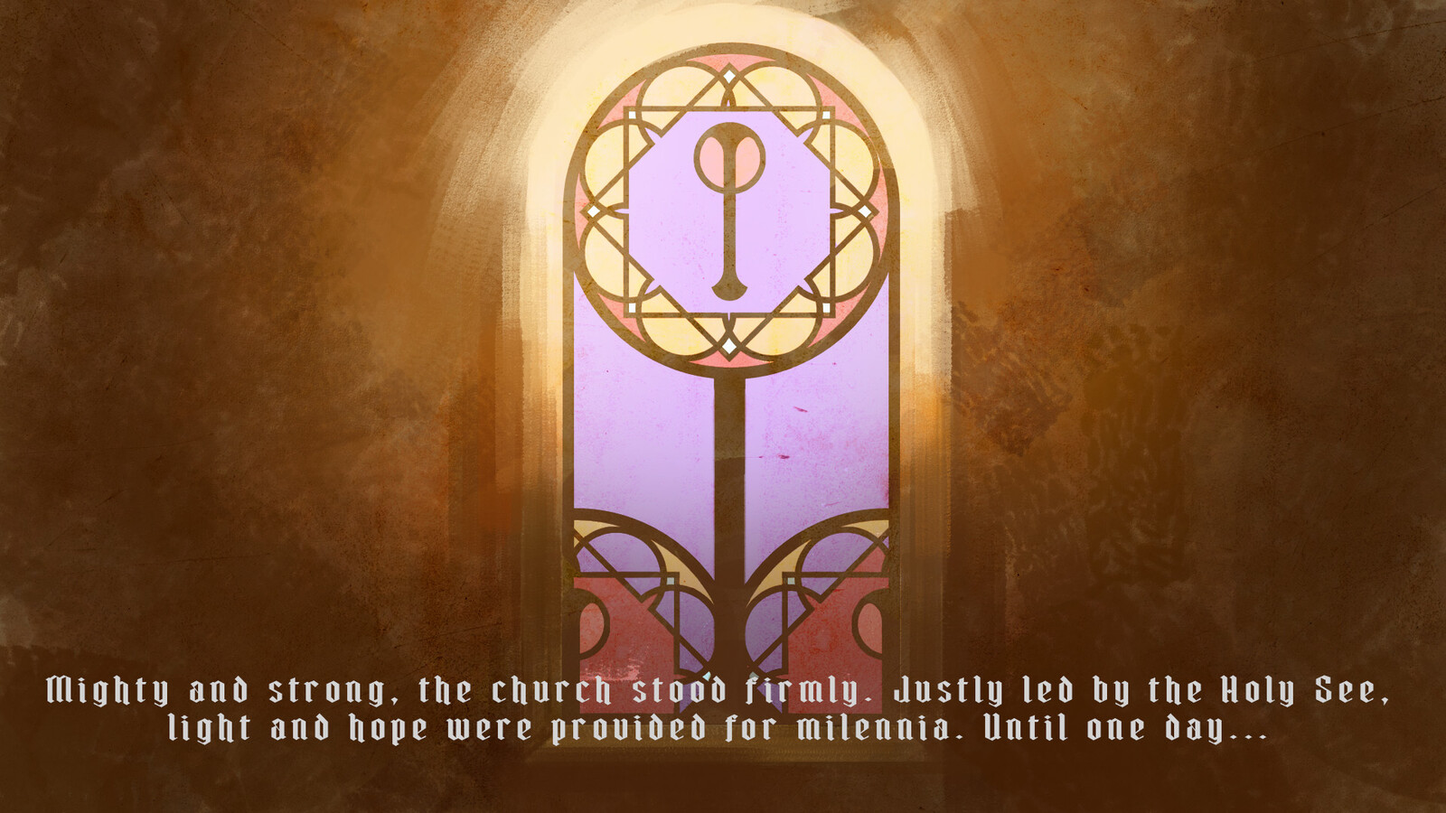 Intro screen
