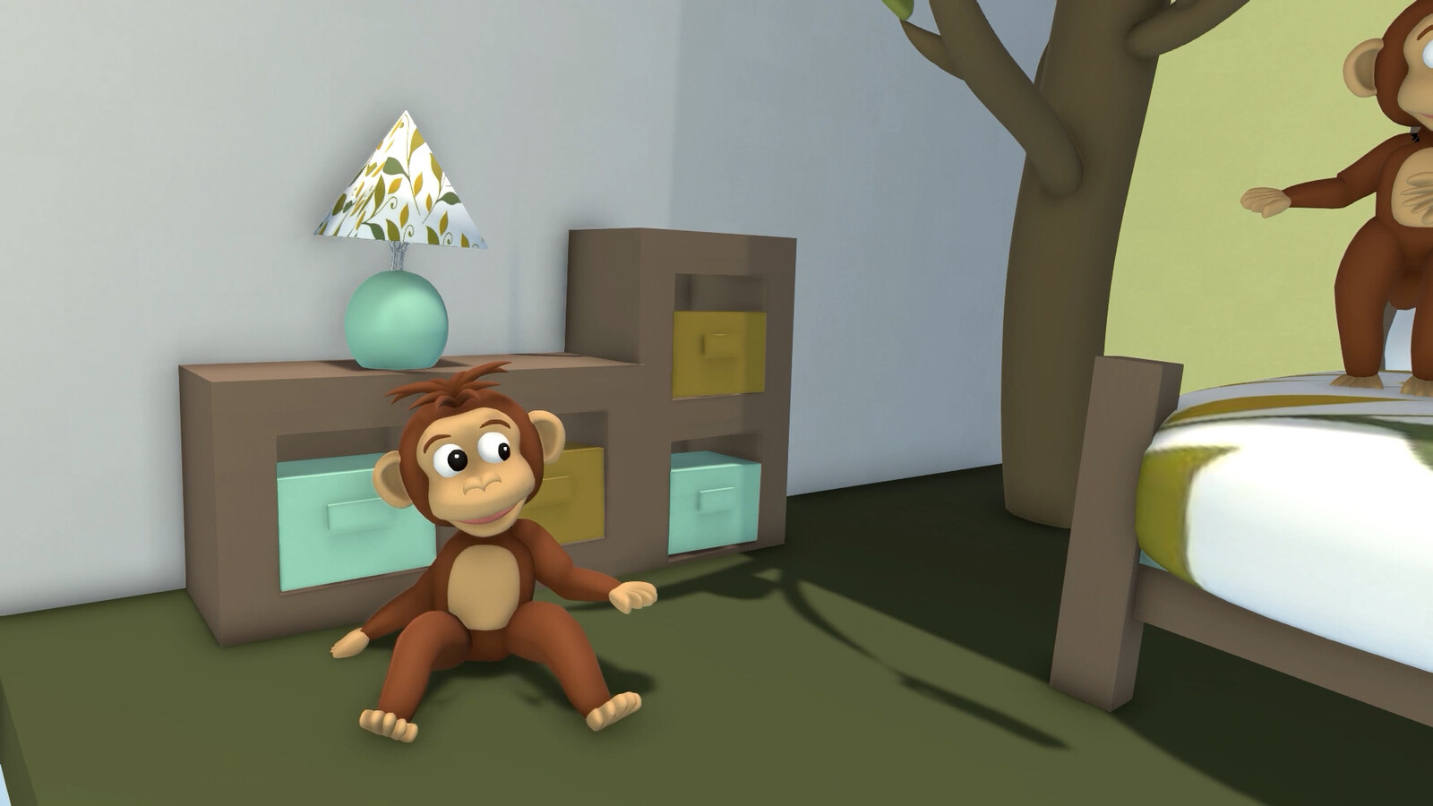 5 Little Monkeys Jumping on the Bed