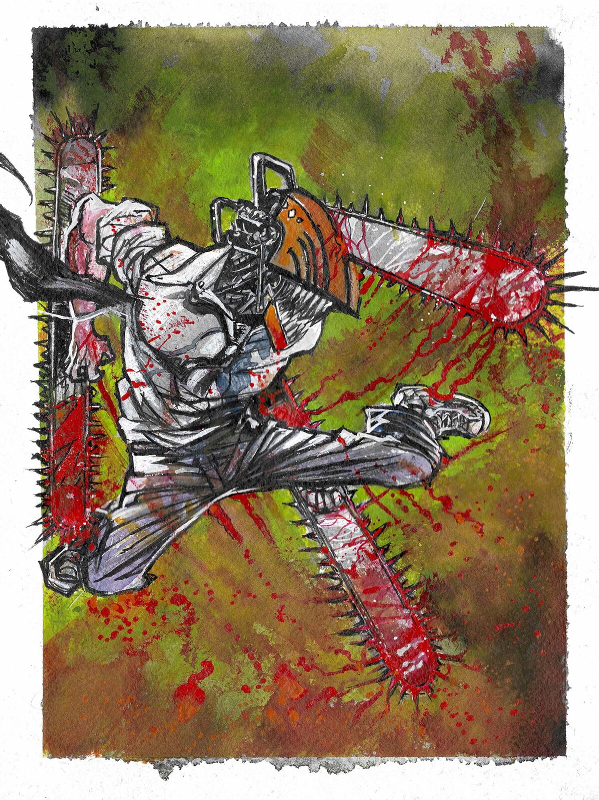 Chainsaw Man Jump