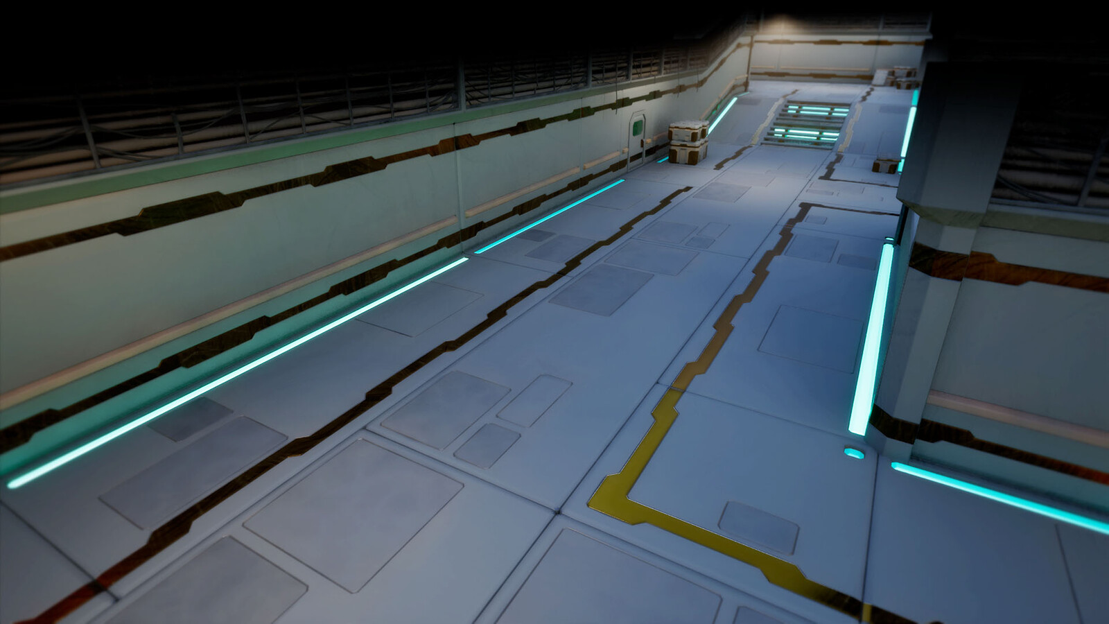 A couple shots in Unreal 5 from a lower view