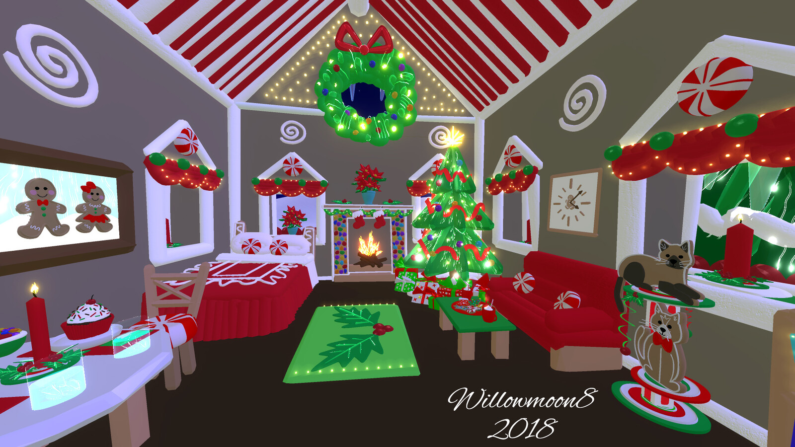 Gingerbread House Inside