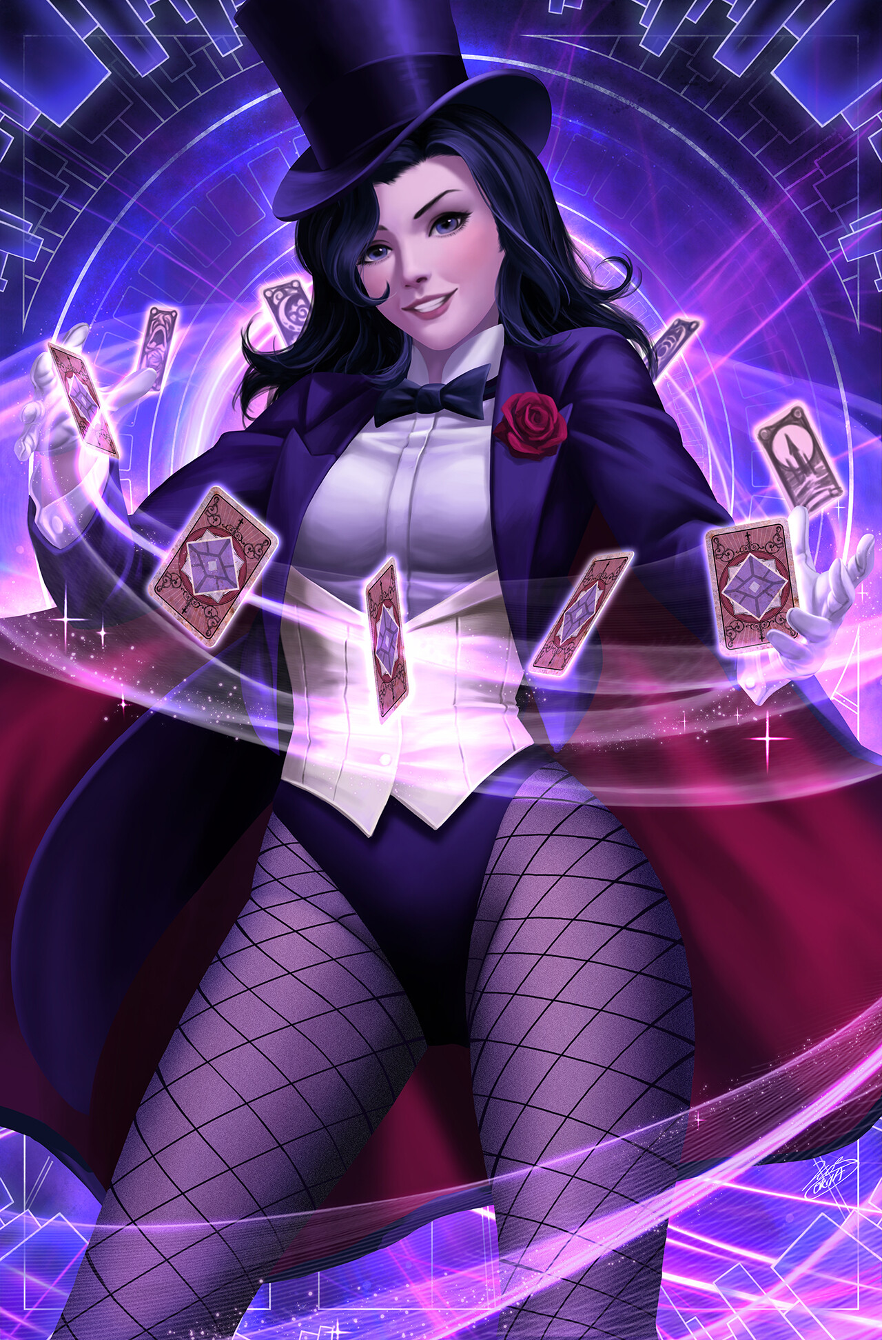 Store Zatanna: Mistress of Magic Fine Art Print