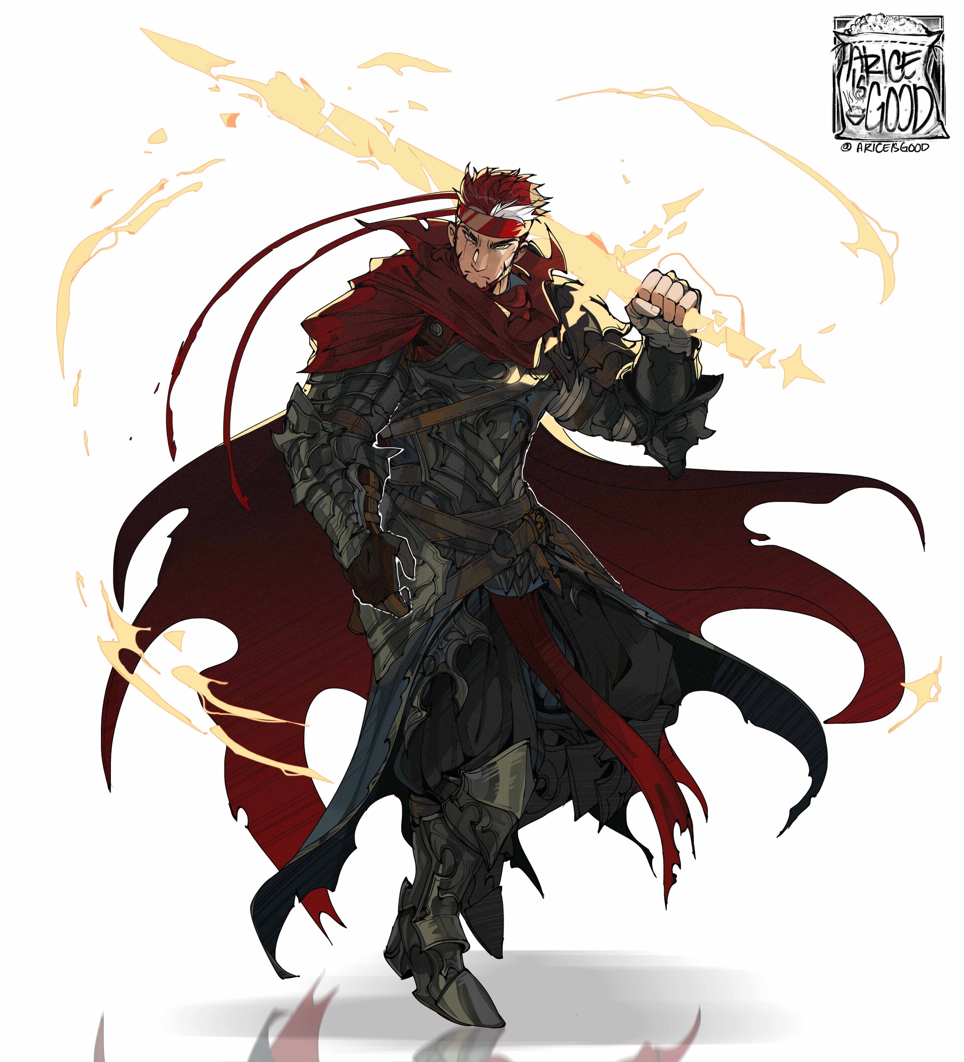 ArtStation - Armor Character Design: Assassin Knight
