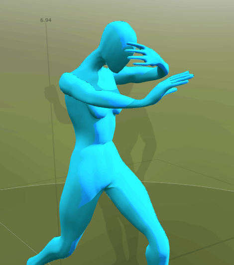 I generated a force from my mesh to dictate the growth of the vines. 
For the Humanoid foliage i used these sketchfab files as a base mesh &amp; for force generation for the vines:
https://skfb.ly/6SzBF
https://skfb.ly/6SzBI
by DNC44