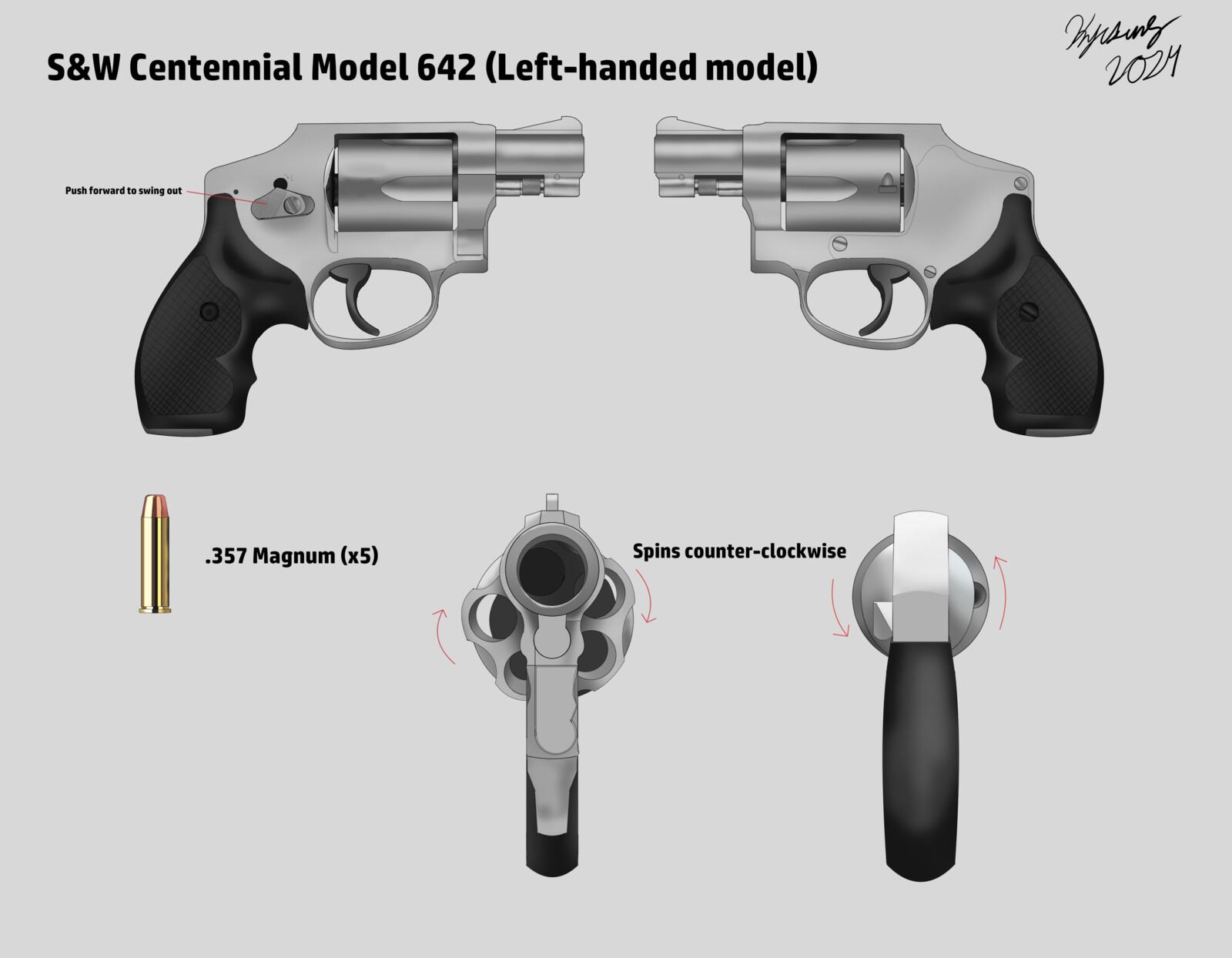S&amp;W Centennial Model 642 "Quickshot"