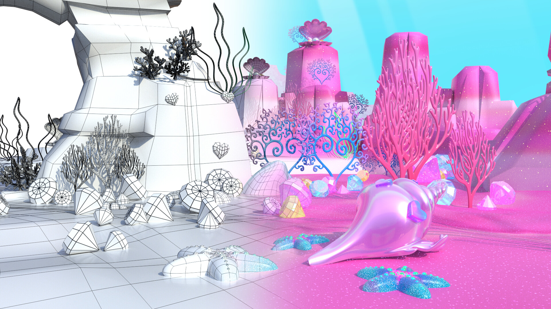 ArtStation Lagoon Underwater Barbie DreamWorld