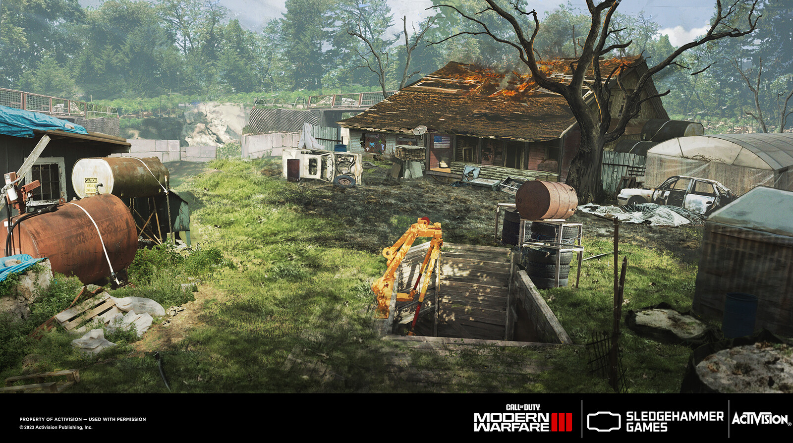 Call Of Duty Modern Warfare III Concept Art - Growhouse Vista