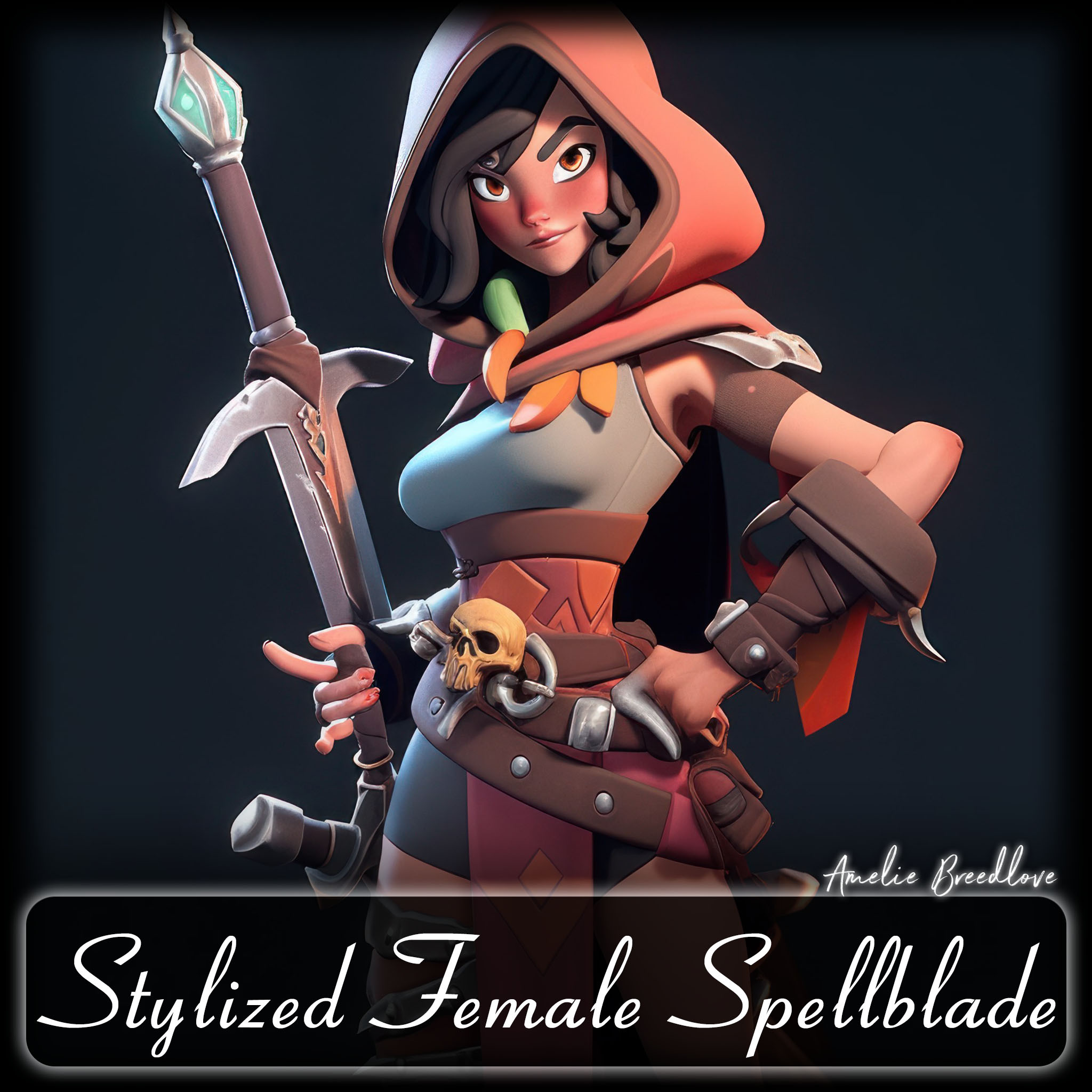 ArtStation - 200 Stylized Female Spellblade Reference Pack | 4K | v.78
