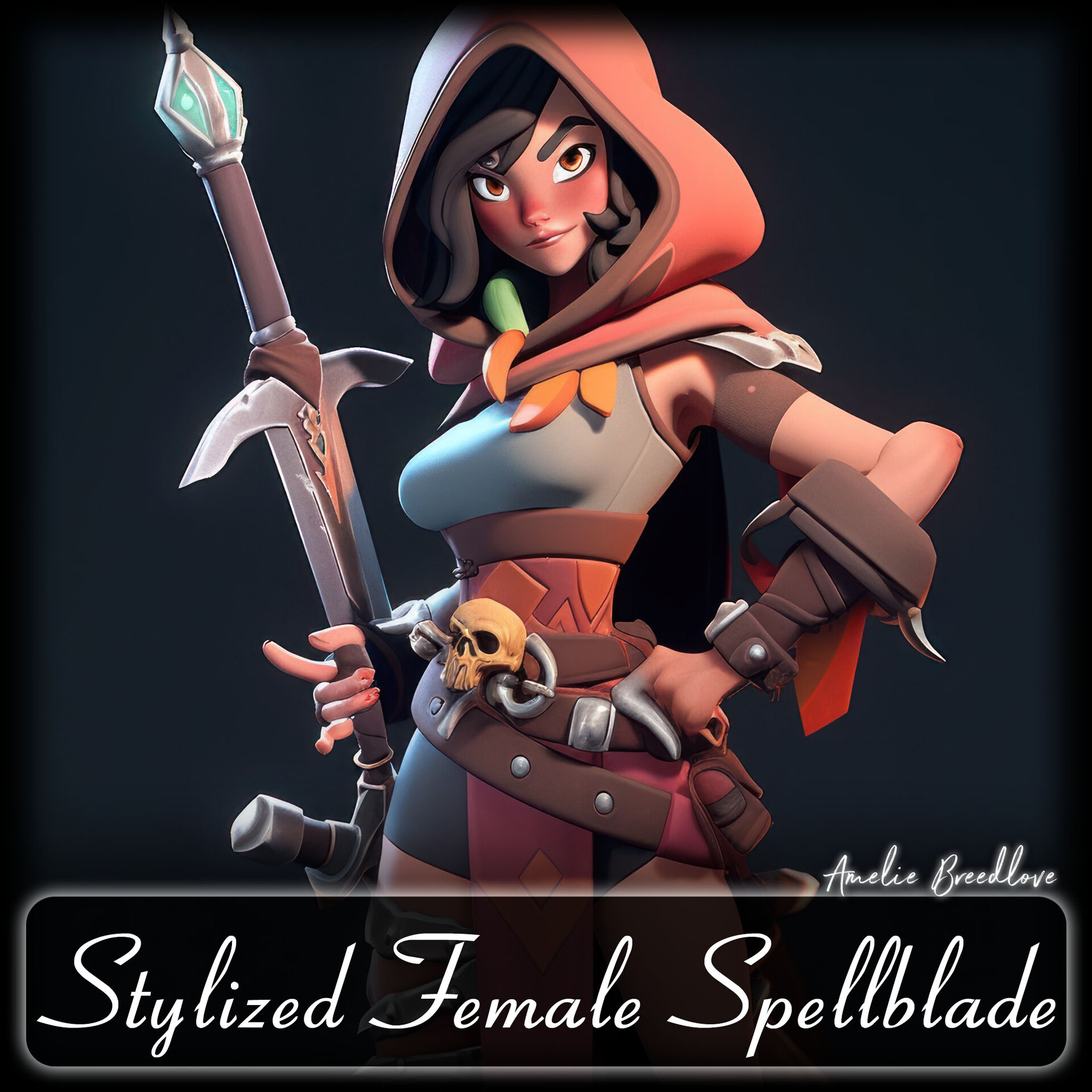 ArtStation - 200 Stylized Female Spellblade Reference Pack | 4K | v.78