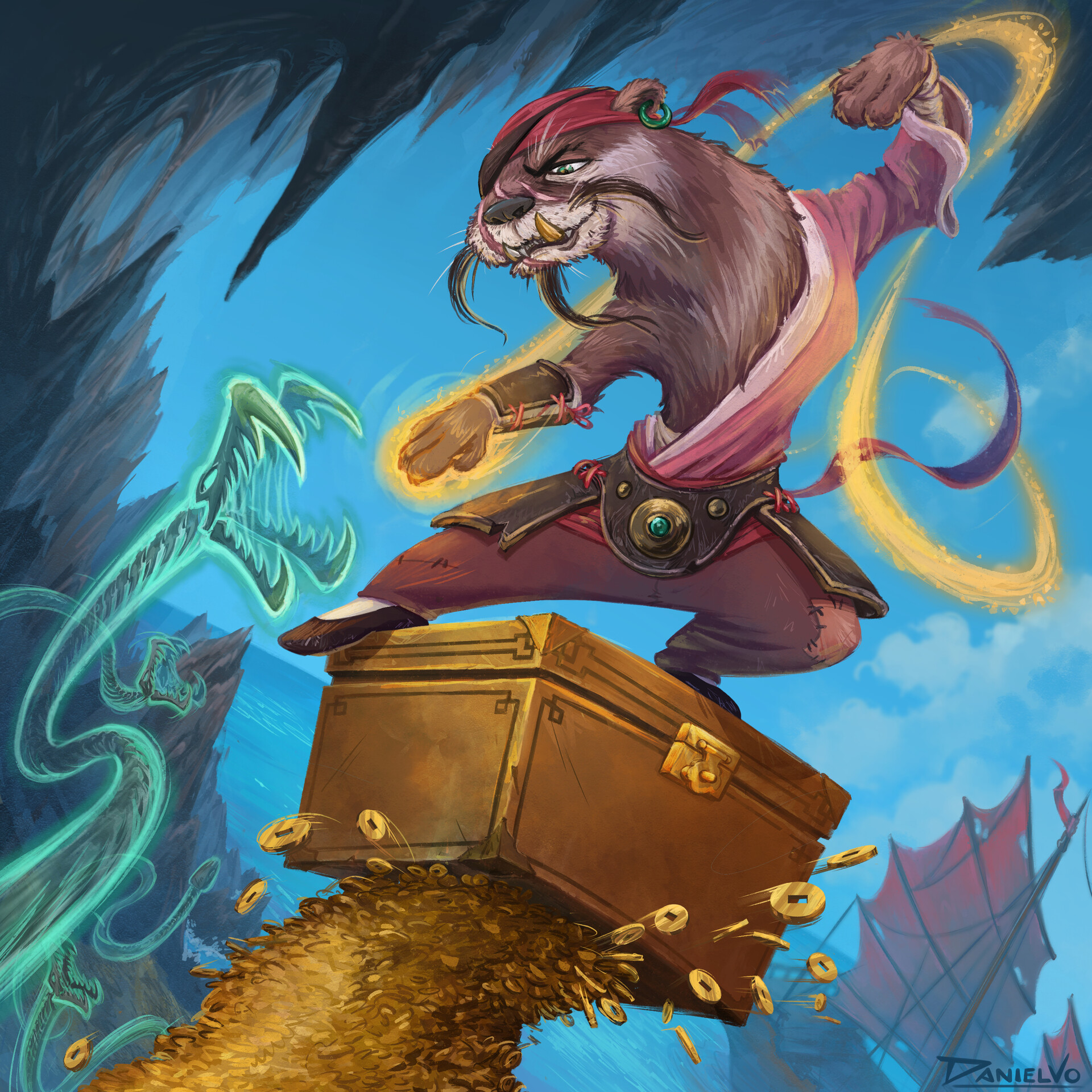 ArtStation - Animal Wuxia Hero CDChallenge