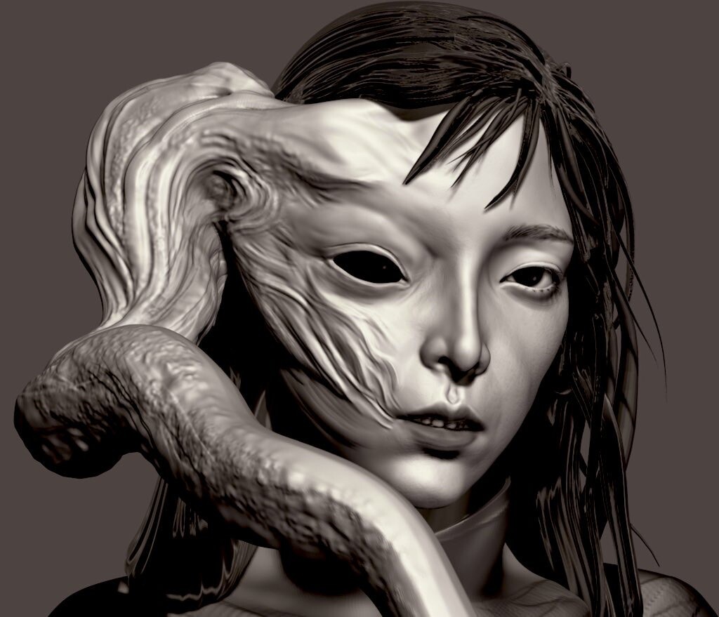 ArtStation - 寄生獣 The Gray