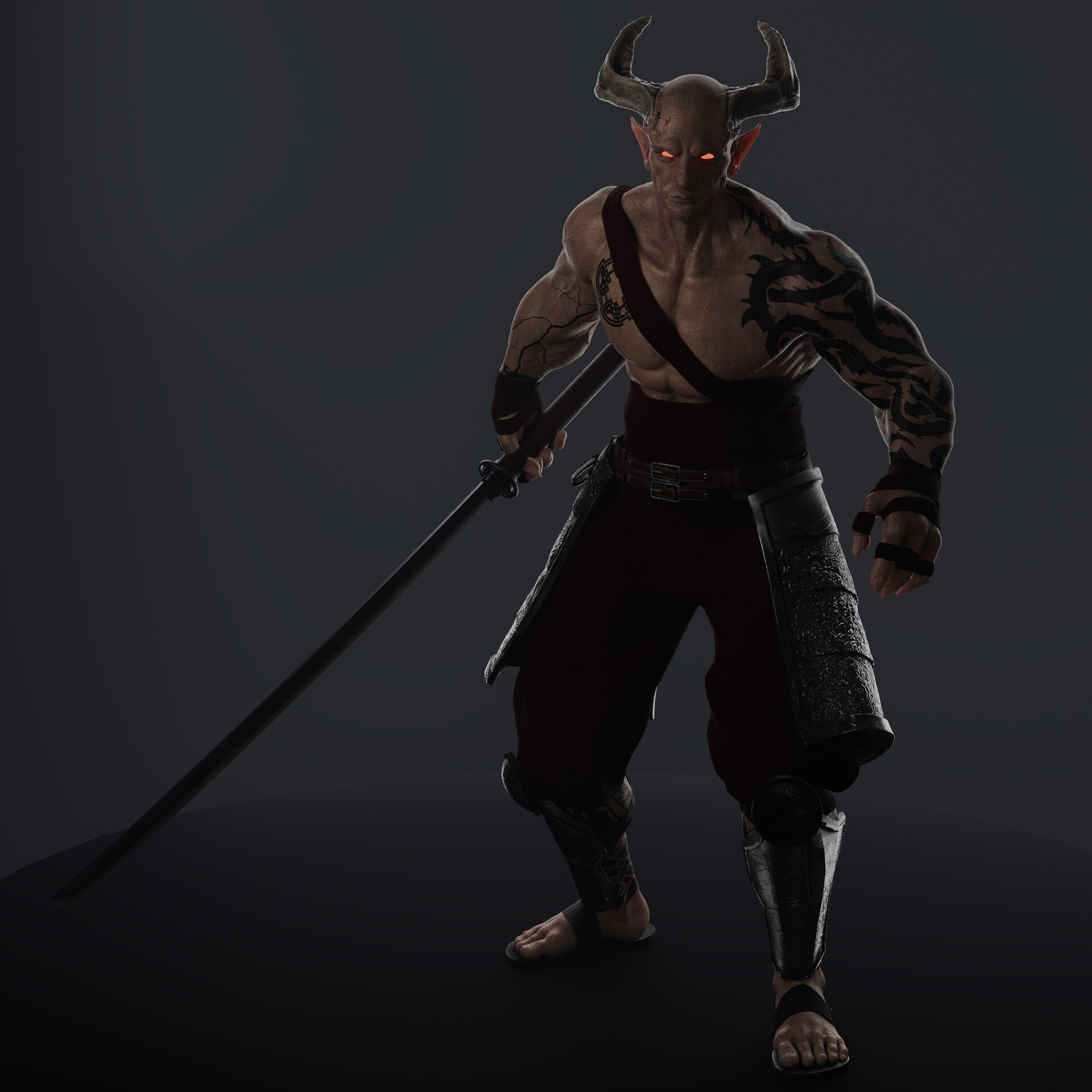 ArtStation - The warrior