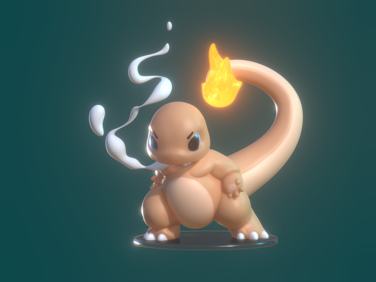 Neutral background render