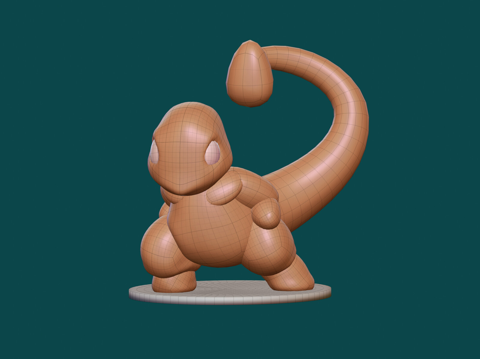Early WIP, I like breaking symmetry and posing early on, I feel much more connected to the creation process.