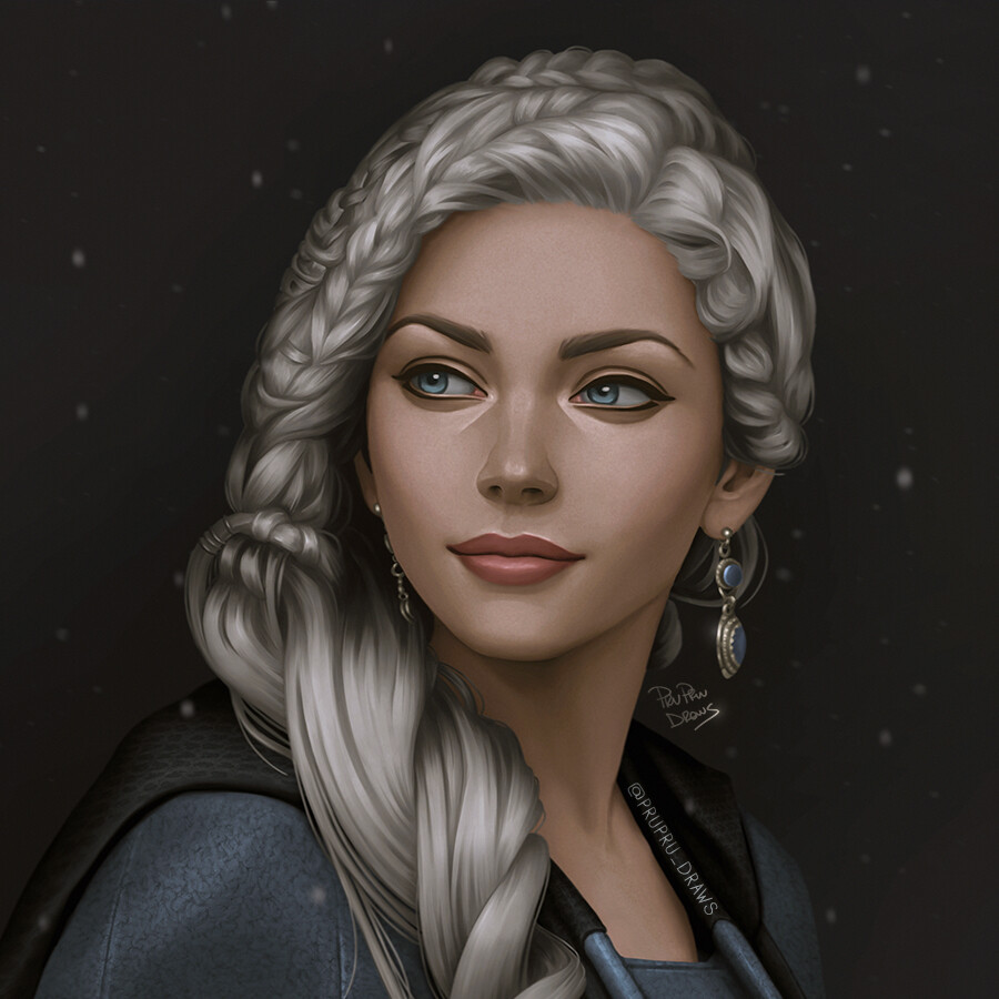 Artstation lagertha vikings fan art