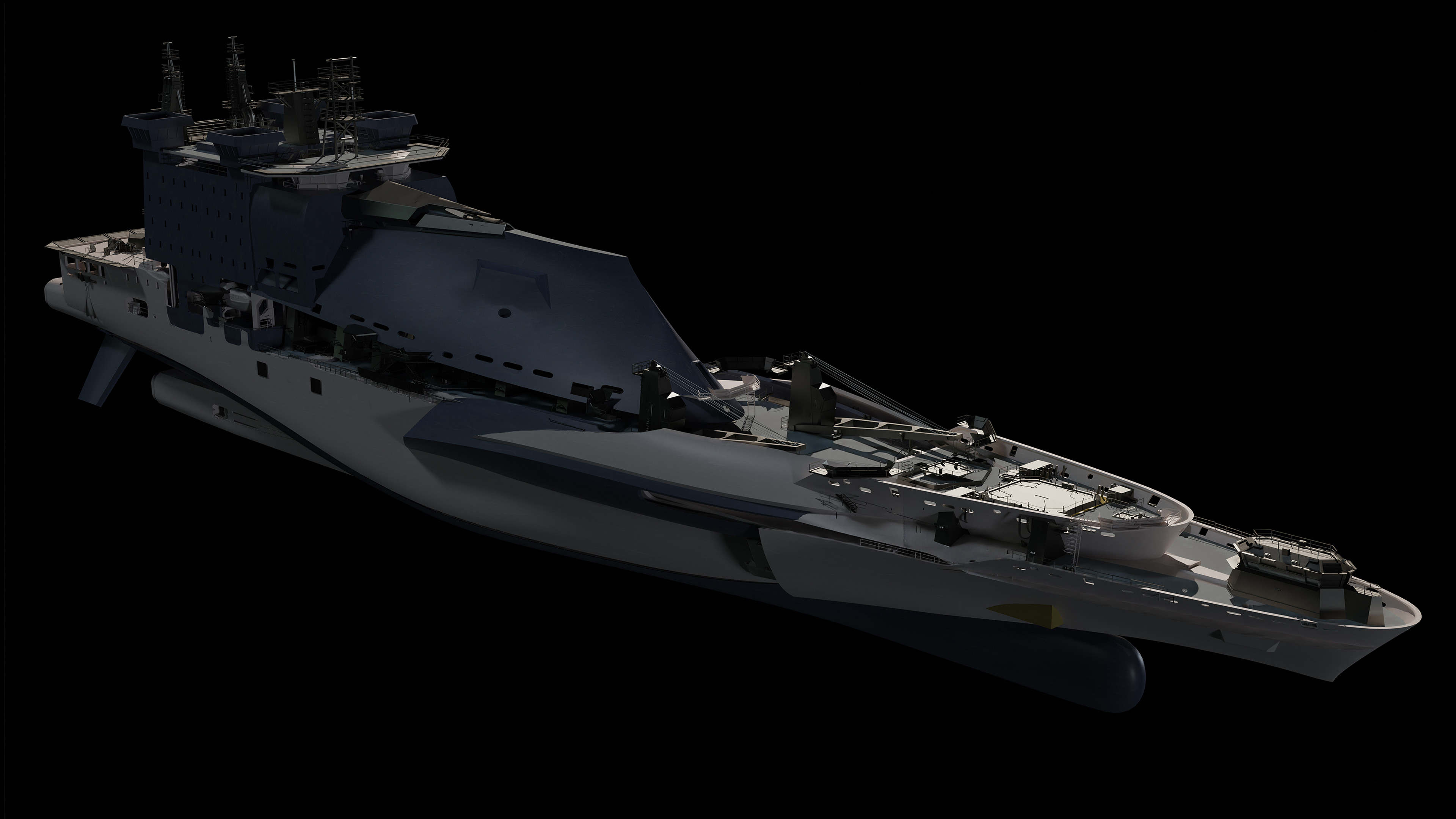 Ship front