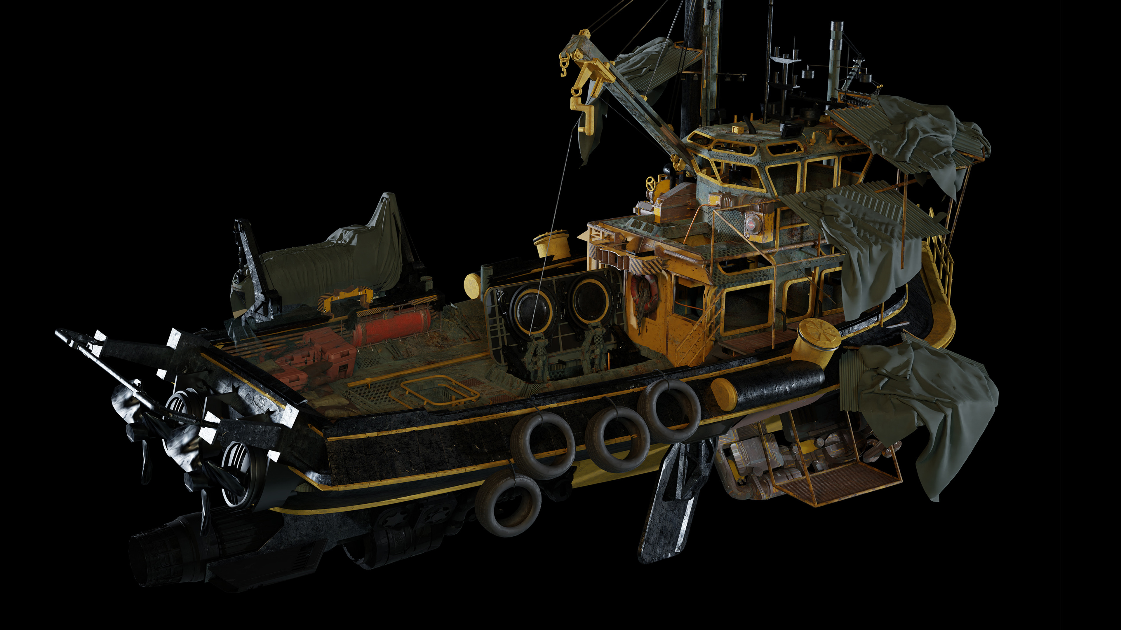 Boat concept - back