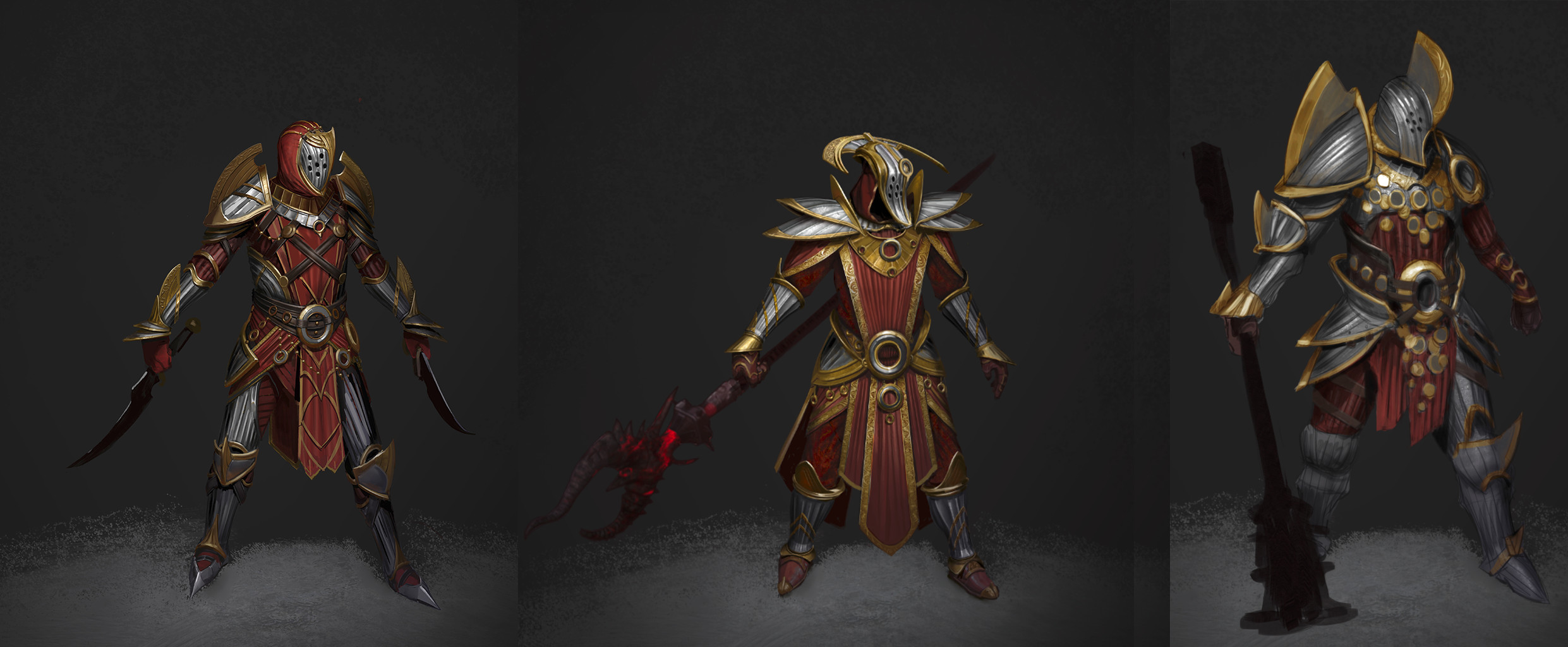 Set of armours that got cancelled.