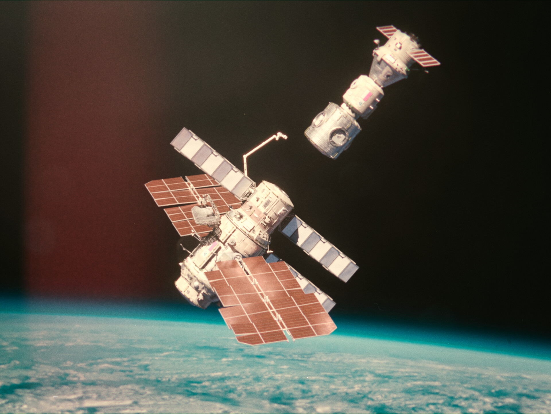 Futuristic cislunar space station concept