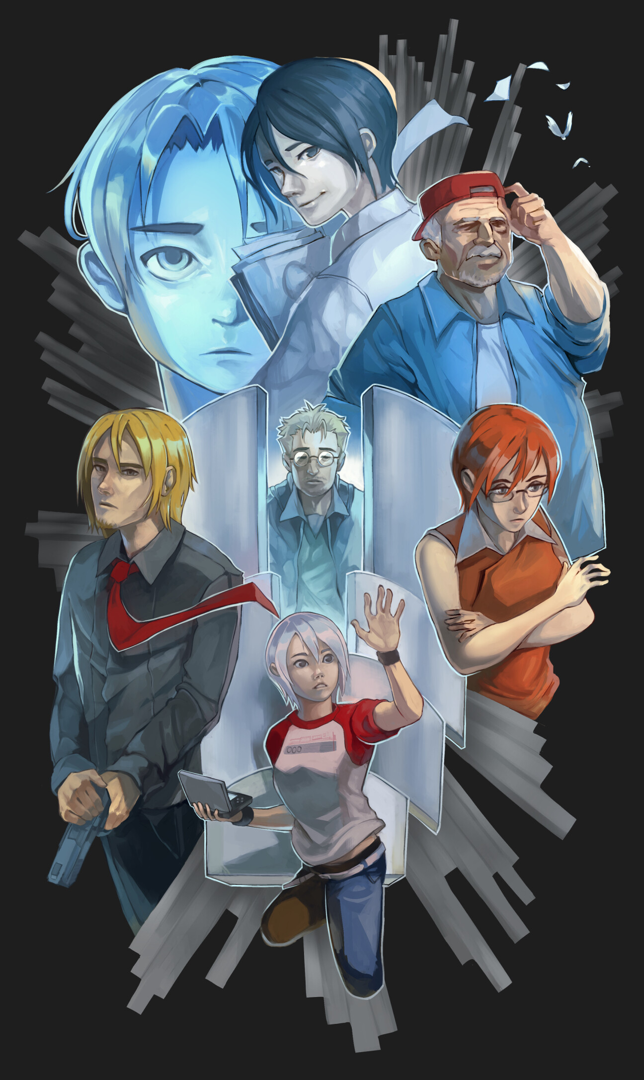 ArtStation - Another Code: Two Memories (Trace Memory) Fan Art