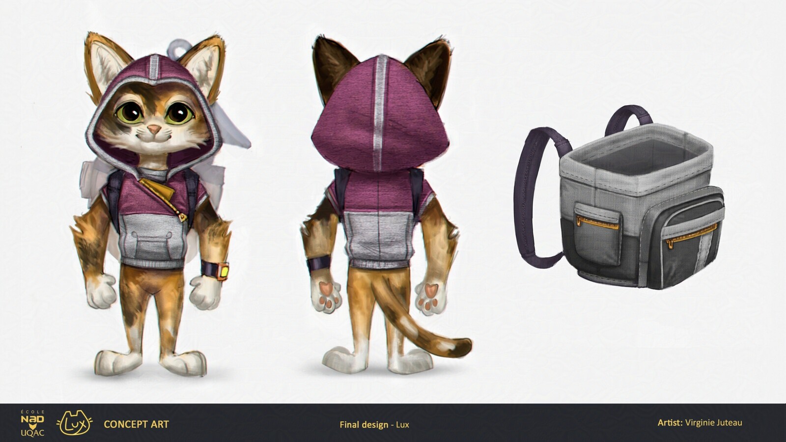 Final image of Lux for production.