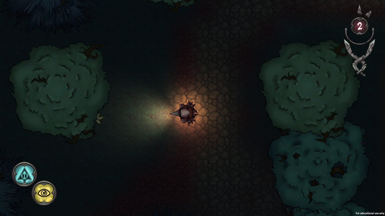 In-game screenshot of the HUD (2/3)