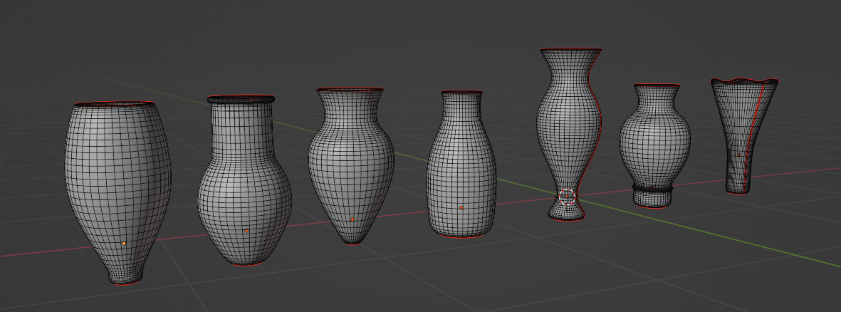 High Poly Wireframe