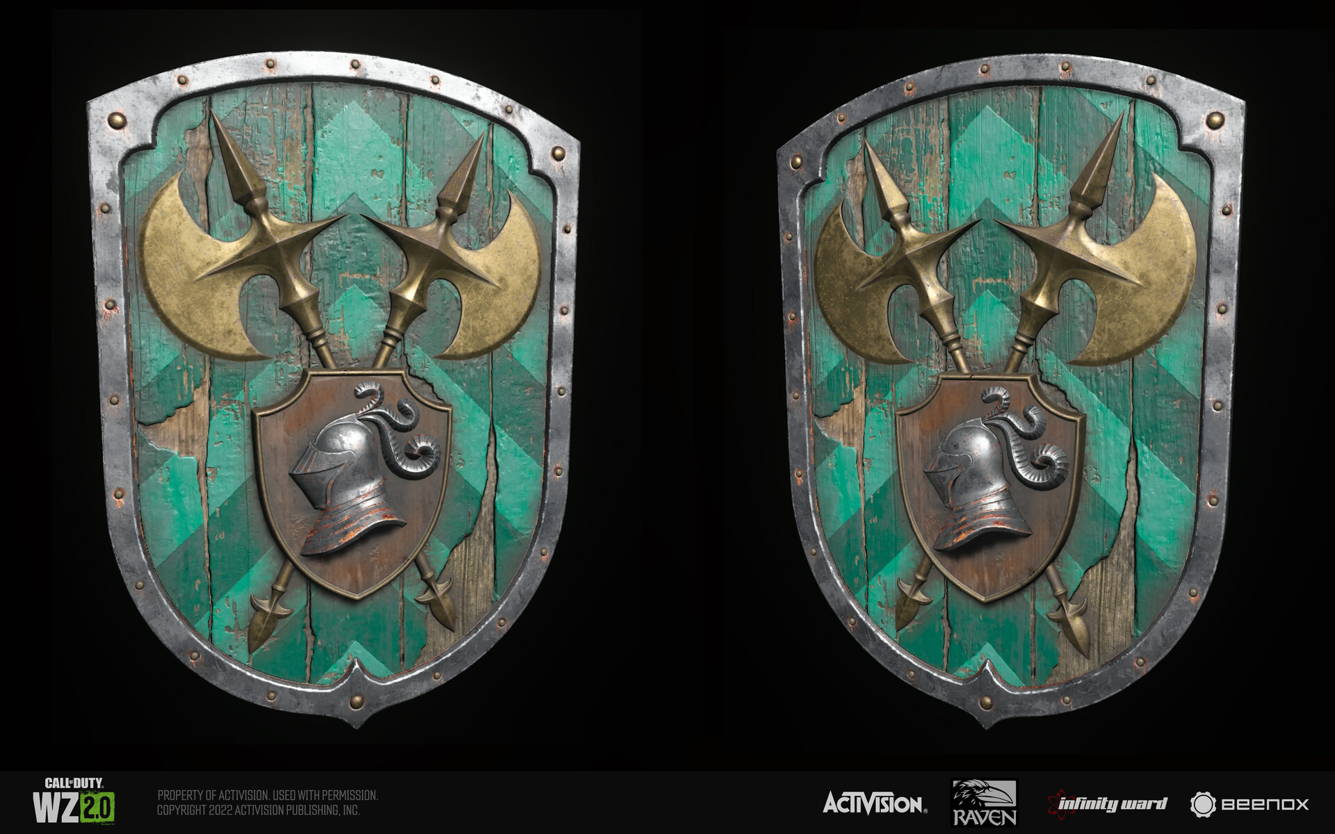 Romain Defieuw - Heraldic Shields - Call of Duty Warzone 2.0