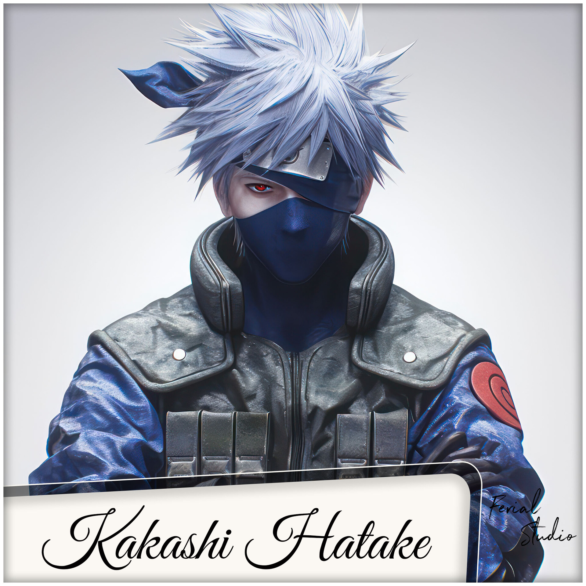 Ferial Studio - 🔹260 Kakashi Hatake - Anime Character Reference Image ...