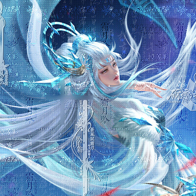 ArtStation - 王者荣耀—貂蝉金色仲夏夜同人