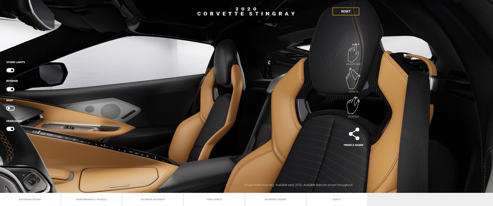 Corvette C8 Interior