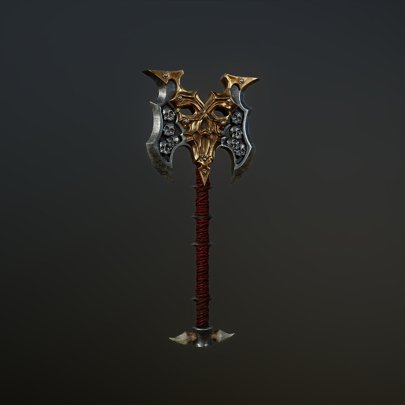 Khorne skullreaper axe