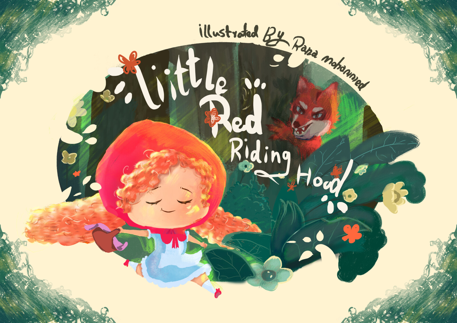 Little Red Riding Hood by student Rana Mohamed