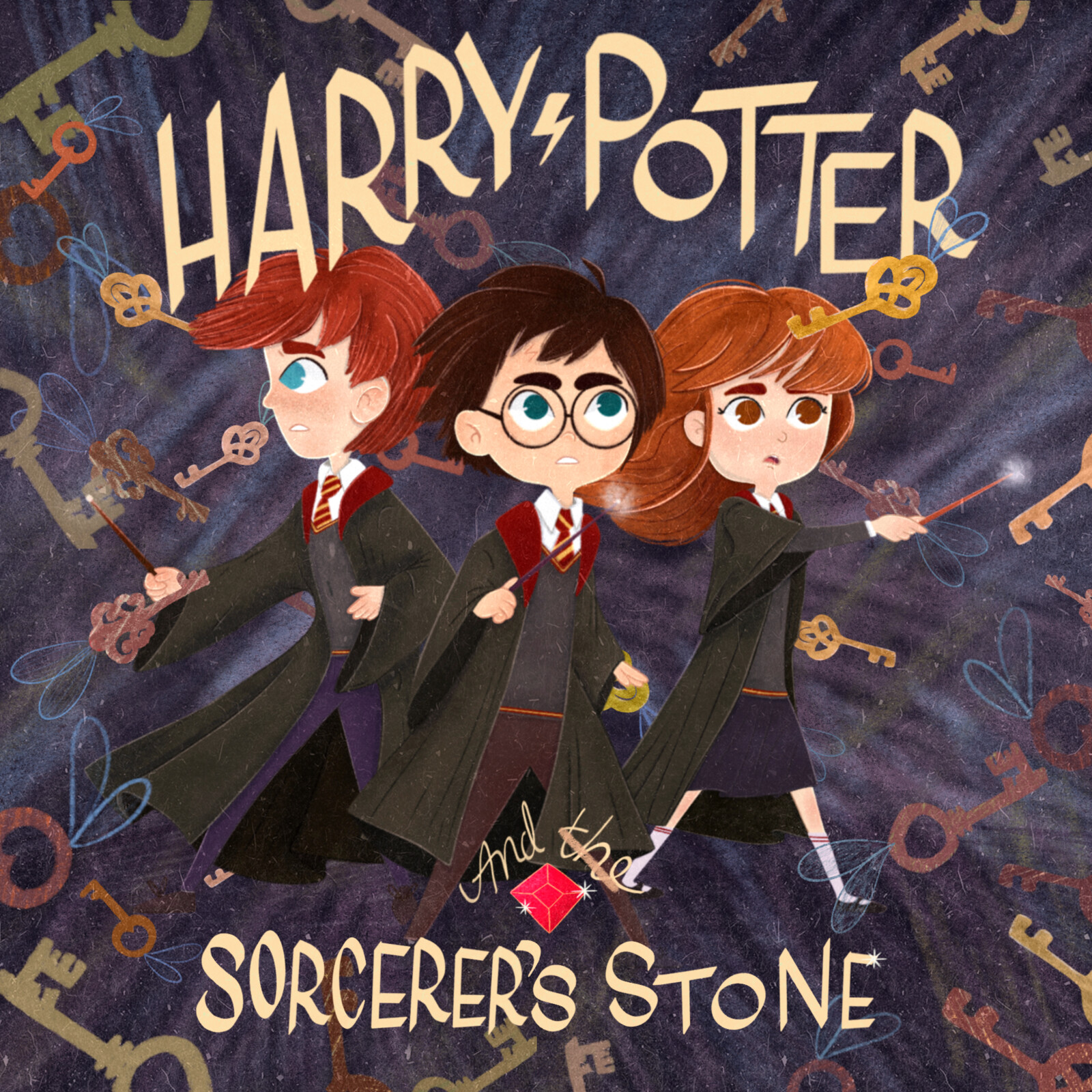 Harry Potter by student Noha Nabil