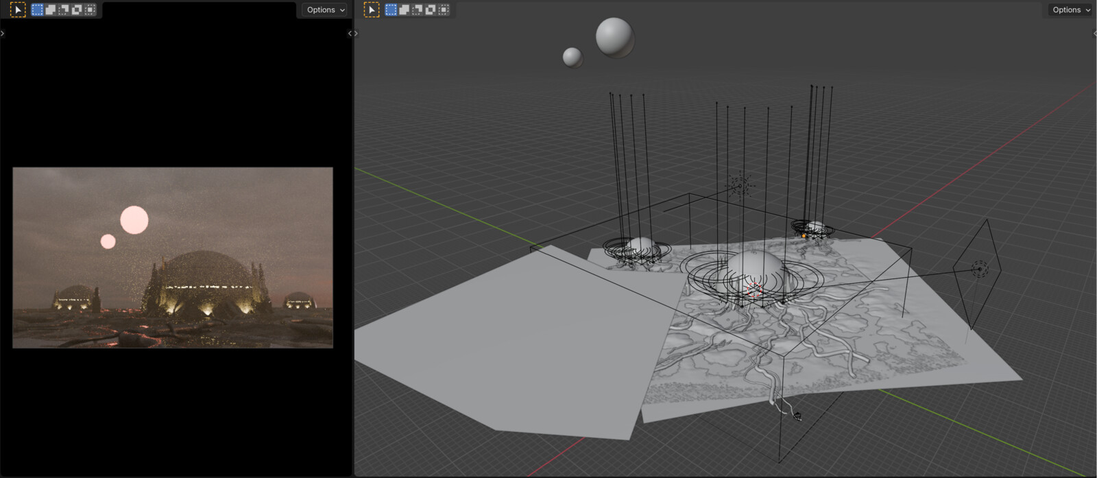 Blender sketch