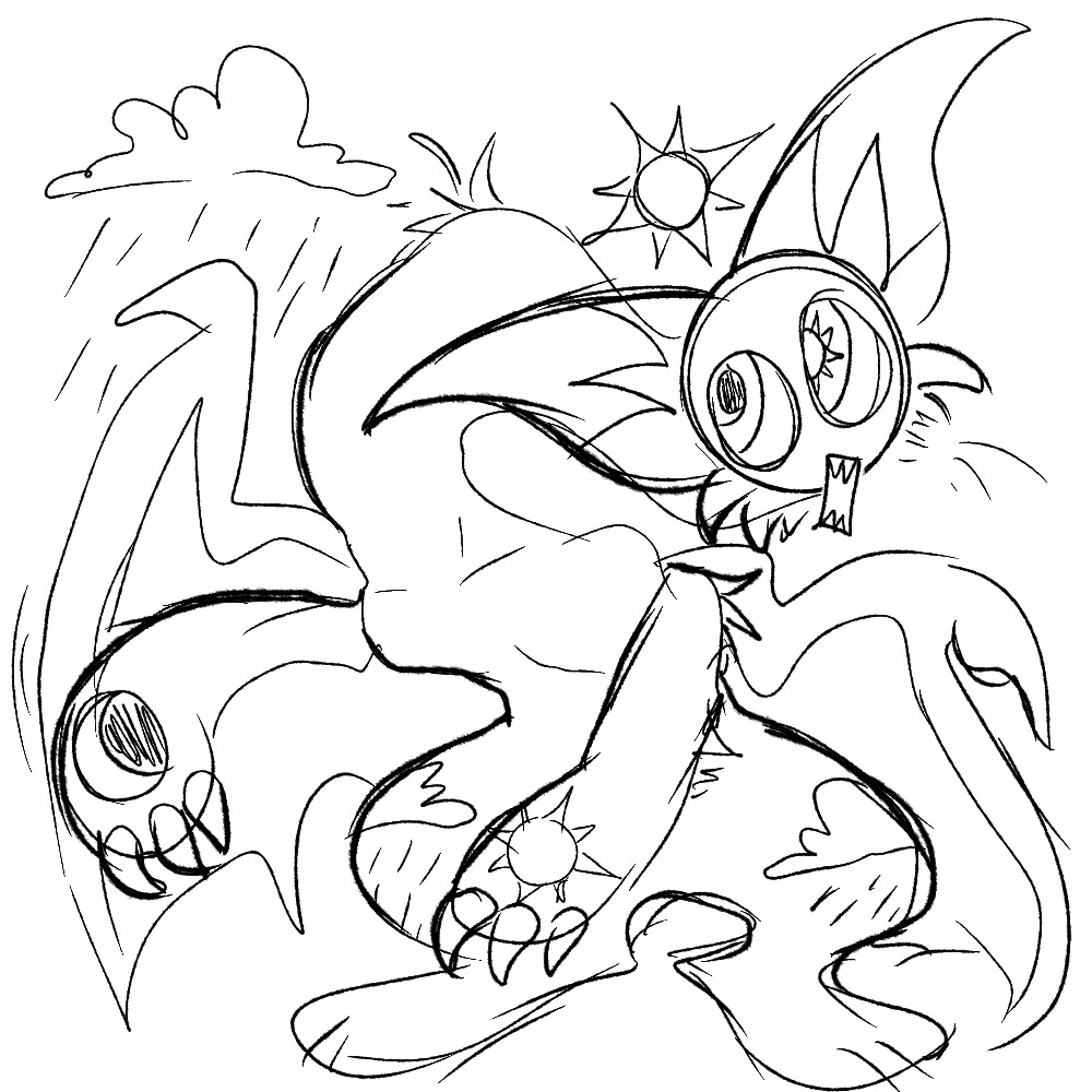 Concept Art, exploring the character