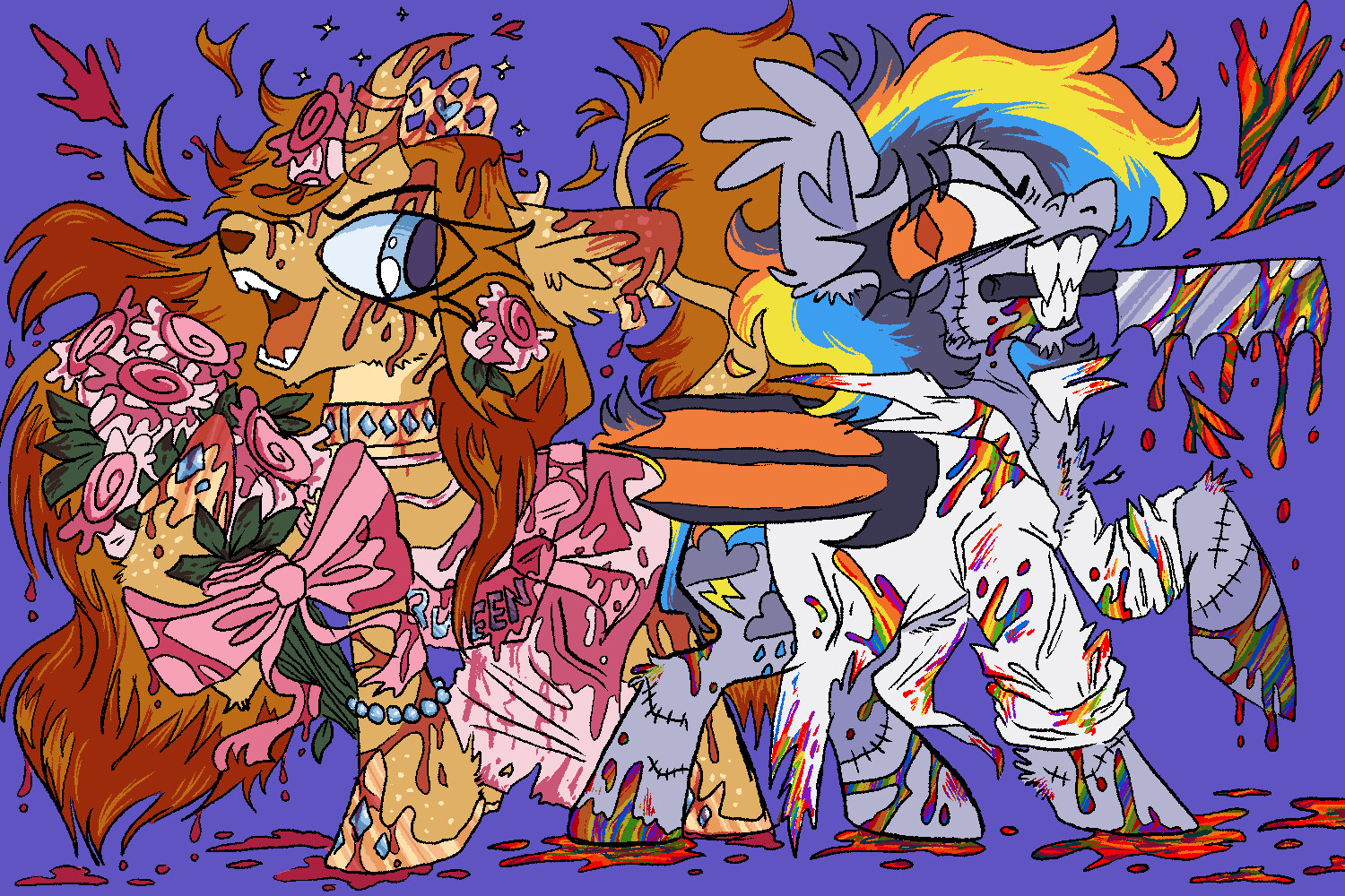 Flat colors