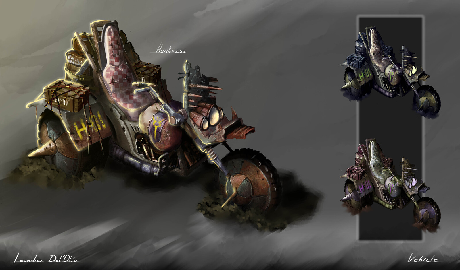 Vehicle HUNTRESS