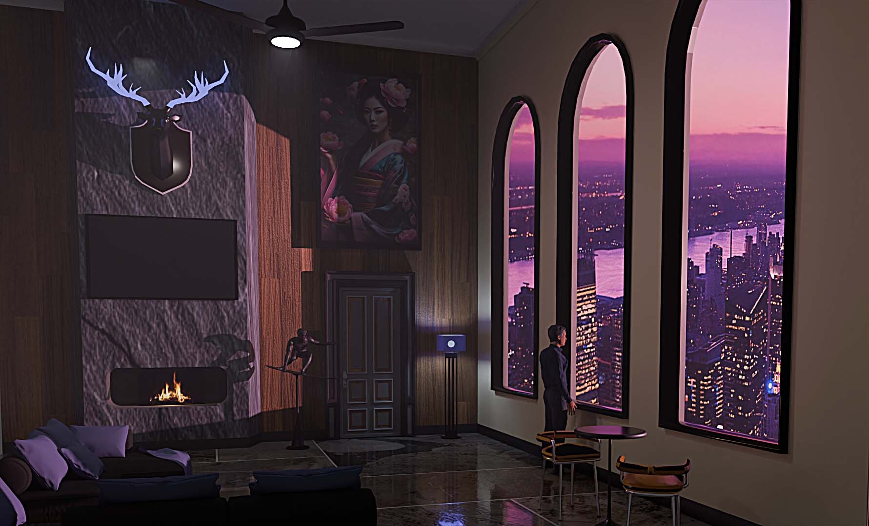 View of Penthouse Floor Plans (with Drawings) | Upgradedhome.com