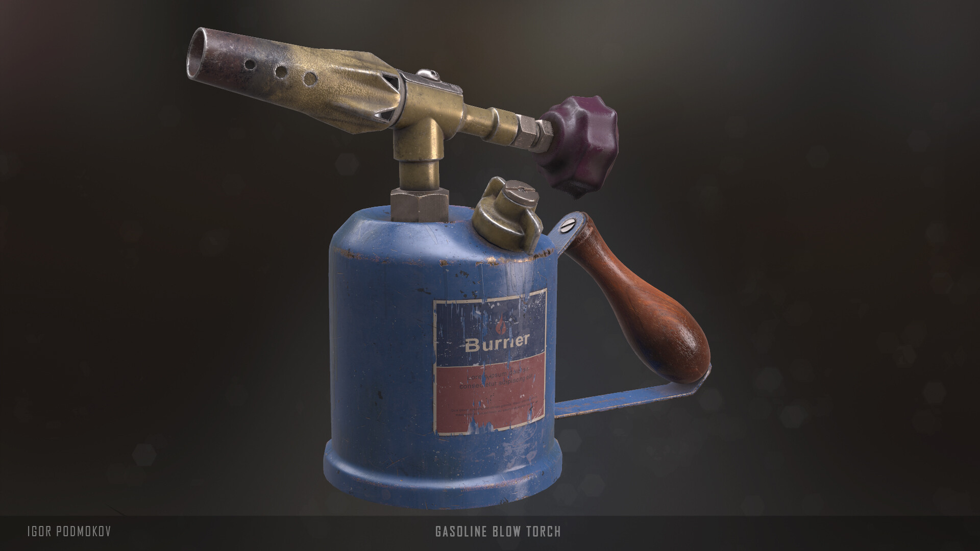 ArtStation - Gasoline Blow Torch